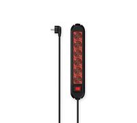 Red/Black Power Strip with Switch & 6 Outlets by Hama