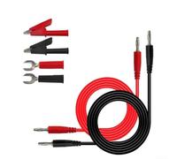 Red Black Test Cables 4mm Banana 15 Red Black Test Cables(P1041B)