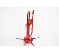 Red Black Trumpet Includes Case Mouthpiece And Accessories Standard Bb Colorful Trumpet Set(Color:Red)