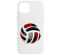 Red Black Volleyball Team Players, Coaches and Fans Case for iPhone 14 Plus