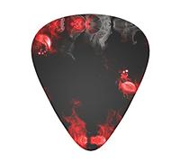 Red Black White Abstract Advanced guitar pick 12 pieces Three thicknesses for bass, electric guitar, acoustic guitar bag