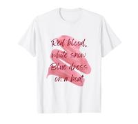 Red Blood White Snow Blue Dress on a Boat Music Fan Value Graphic T-Shirt
