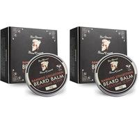 Red-Blooded Beard Balm For Men - Cologne Scent With Organic Jojoba Oil - Styles, Strengthens & Softens Beards & Mustaches - All Natural and Vegan Beard Wax for Men (Pack of 2)