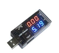 Red+Blue Dual USB Current Voltage Charging Detector Tester Battery Voltmeter Ammeter Charger Doctor