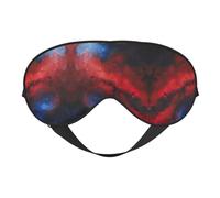 Red Blue Galaxy Sleep Eye Mas Updated Design Light Blocking Night Eye Blinder Men Women Shift Work Travel