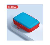 (Red Blue) Hagibis Switch Carrying Case for Nintendo Switch/OLED Portable Full Protection Carrying Travel Bag for Switch Console Game