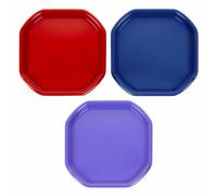 [RED, BLUE, PURPLE] - Multipurpose SMALL Tuff Tray 70cm x 70cm Fun Play Mixing Board Sand Water Pit Tray for Cement Mortar and Sand Plastering Messy Activities Tray.