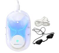 RED, BLUE, & RED+BLUE Gum Light, Sterilizing Case & Goggles, Toothache Relief Bleeding Gums, Red and Blue Light Gum Therapy Gum Health Repair Gum Stimulator. Whitening Accelerator Gum Light Therapy