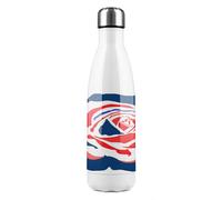 Red & Blue Rose Print Stainless Steel Bottle Benjamin Tate Design Natural One Size