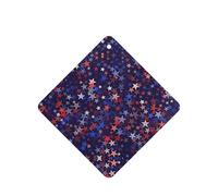 Red Blue Stars American Printing 10 Pieces Air Freshener Car Hanging Cards Air Freshener Sheets With Rope For Cars Home