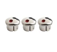 Red Blue Temperature Markers for Mixer for taps 10 Pack Red Blue(Silver) | Prevent scalding, clear red blue distinction, fits 6.7mm holes, plastic, 10pcs value pack