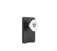 Red Blue White 4th Of July US Flag Hearts Cute Crickets PopSockets PopWallet for MagSafe