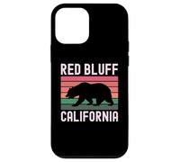 Red Bluff California USA Flag Vintage Cali Bear Sacramento Case for iPhone 12 mini