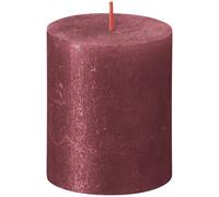 Red Bolsius Rustic Shimmer Metallic Candle (80 x 68mm)