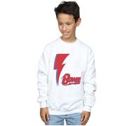 Red Bolt Sweatshirt David Bowie White 5-6 Years
