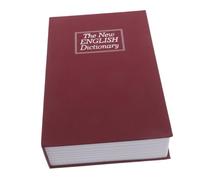 Red Book Shaped Combination Lock Hidden Safe Box for Money