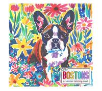 Red Bostons - Reverse Coloring Book: Relax and Enjoy tracing beautiful illustrations of Red Boston Terriers. Reverse Coloring For Beginners.