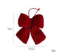 Red Bows for Christmas Tree and Seasonal Decorations, Add a Touch of Festivity to Any Space (S)
