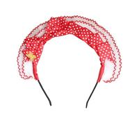 Red Bows Hairpiece for Various Occasion, Little bear | Nonslip Hair Accessory for Holiday Celebrations, Hair Styling Accessory for Work Event and Parties