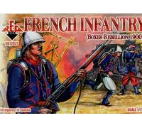 Red Box 1/72 French Infantry (Boxer rebellion) # 72027 - Plastic Model Figures