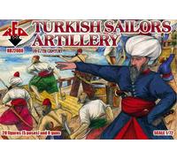 Red Box 1/72 Turkish sailors artillery, 16-17th century # 72080