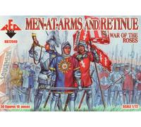 Red Box RB72040 - 1:72 War of the Roses 1. Men-at-Arms & Retinue - New