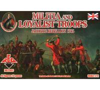 Red Box RB72051 1:72 Jacobite Rebellion Militia and Loyalist Troops