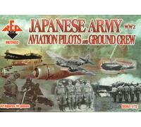 Red Box RB72052 1:72 Japanese Army Pilots and ground Crew WWII