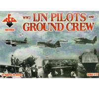 Red Box RB72053 - 1:72 WW2 IJN Pilots and Ground Crew - New