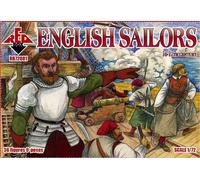 Red Box RB72081 1:72 English Sailors, 16-17th century.