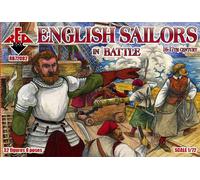 Red Box RB72082 1:72 English sailors in battle, 16-17th century