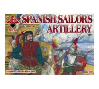 Red Box RB72104 - 1:72 Spanish Sailor Artillery, 16-17th Century, Set 3 - New