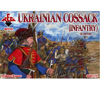 Red Box RB72114 - 1:72 Ukrainian Cossack (Infantry) 16 Century Set 1 - New