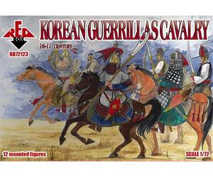 Red Box RB72123 1:72 Korean Guerrillas Cavalry 16-17 century