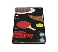 Red Boxing Gloves Notebook, Pu Leather Notebooks A5, Lined Paper Wedding Notebook 180Pages/90Sheets, Journal for Home, A5 Notepad for Meeting, Revision Supplies Journal Diary