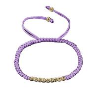 Red Braided Cord Adjustable Length Wristband Unisex Lightweight Comfortable Everyday Wear Accessories for Women Girls Elegant Braided Men Women Women, フリーサイズ