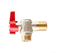 Red Brass Angle Valve 5cm Leak-Proof Faucet Control(4-point angle valve) | Leak- for proof sealing mechanism, robust brass build, precise flow control, 5x5x5cm compact size, faucet compatible