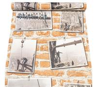 Red Brick Wallpaper New York Photo Mural Feature Wall