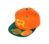 RED BRIDGE - Baseball Cap with Logo Embroidery for Man - Orange-Green