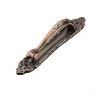 Red Bronze Door Handle 246mm Aluminum Alloy Anti-Rust(2) | 178mm length, red bronze finish, aluminum alloy, anti-rust tech, push pull design