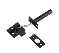 (Red Bronze, One size) Invisible Security Door Chain Lock Home Door Guard Latches Zincs Alloys Antitheft Chain Reinforced Telescopic Chain Lock Black