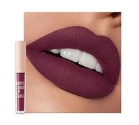 Red Brown Liquid Lipstick, Purple Matte Lipgloss for Women Long Lasting, Waterproof Finish Lipsticks, Not Fade Non-sticky Lipstain, Velvet Tinted Lip Balm, Gift for Women