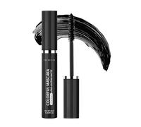 Red Brown Waterproof Mascara - Colorful Long Lasting Mascara with Fiber for Volumizing & Thickening - Smudge-Free & No Clumping Formula for Natural, Defined Lashes (black)