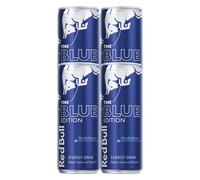 Red Bull Blue Edition Caffeinated Refreshing Drink 250Ml 4-Pack