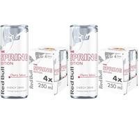 Red Bull Cherry Sakura Spring Edition 250ml, 4 cans (Pack of 2)
