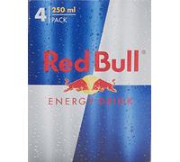 Red Bull Energy Can 4 x 250ml (Pack of 6, Total of 24 Cans)