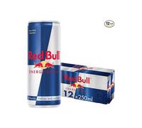 Red Bull Energy Drink 250 ml x12 - Caffeinated, Vitalizes Body and Mind, Serve Chilled