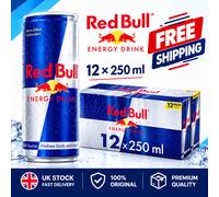 Red Bull Energy Drink 250ml - Choose your Flavour (Pack of 12 x 250ml)