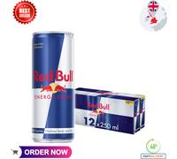 Red Bull Energy Drink 250ml - Choose your Flavour (Pack of 12 x 250ml)
