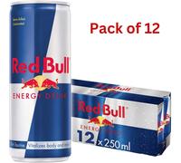 RED BULL ENERGY DRINK 250ml CLASSIC 24x250ml 12x250ml 8x250ml Beverages NEW UK